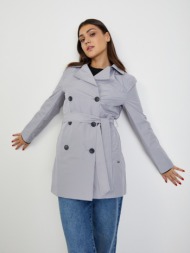 zoot.lab jenifer coat grey outer part - 100% polyester; lining- 100% polyester