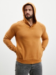 zoot.lab leoš sweatshirt brown 85% cotton, 15% polyester