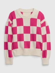 gap kids sweater pink 100% cotton