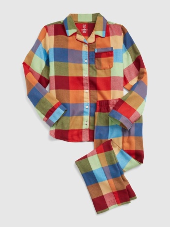 gap kids pyjama red 100 % recycled polyester σε προσφορά