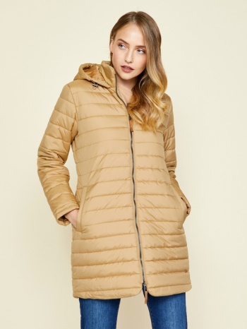 zoot.lab molly winter jacket gold 100% polyester σε προσφορά