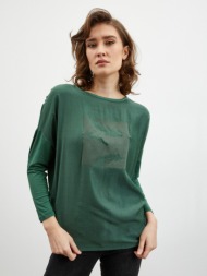 zoot.lab rozy t-shirt green material 1 - 50% viscose, 50% polyester; material 2 - 95% rayon, 5% elas