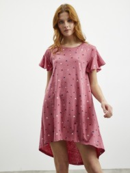 zoot.lab mahulena dresses pink 60% cotton, 40% polyester