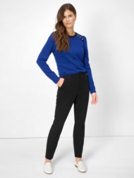 orsay trousers black 76% polyester, 17% viscose, 7% elastane