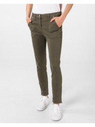 tommy hilfiger cargo trousers brown grey 97% cotton, 3% elastane