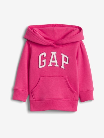 gap kids sweatshirt pink 77% cotton, 23% polyester