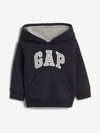 gap kids sweatshirt black 77% cotton, 23% polyester