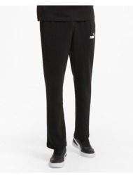 puma essentials logo sweatpants black 68% cotton, 32% polyester