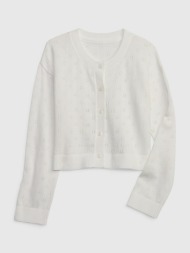 gap kids cardigan white 100% cotton