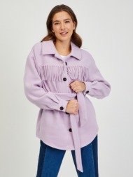 orsay jacket violet 95% polyester, 5% wool