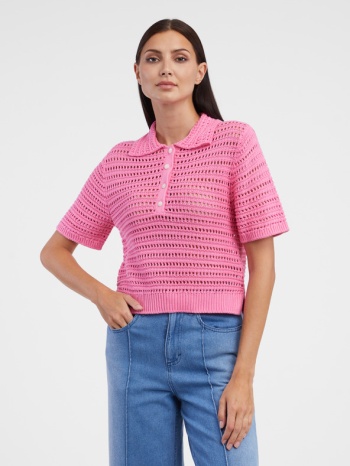 tom tailor denim sweater pink 100 % organic cotton σε προσφορά