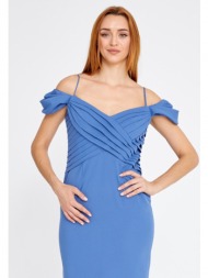 φορεμα μιντι μπλε 221-1860