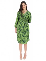 φορεμα μιντι πρασινο 221-7970
