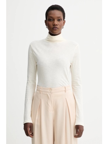 βαμβακερή μπλούζα με μακριά μανίκια marc o`polo χρώμα