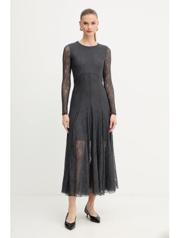 φόρεμα marella χρώμα γκρι, 2523626015200 κύριο υλικό 81%