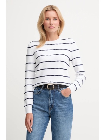 πουλόβερ united colors of benetton χρώμα άσπρο, 104me10eb