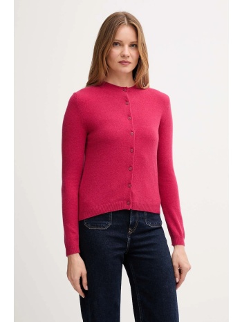 ζακέτα με προσθήκη μαλλιού united colors of benetton χρώμα