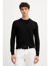 πουλόβερ united colors of benetton χρώμα: μαύρο, 110xu10a5 72% βισκόζη, 28% πολυεστέρας