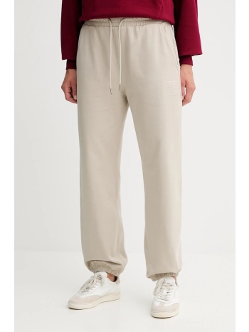 παντελόνι φόρμας calvin klein χρώμα μπεζ, lv044d205g 86%