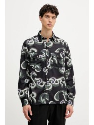 πουκάμισο ps paul smith χρώμα: ναυτικό μπλε, m2r-647x-t22496 70% lyocell, 30% βαμβάκι