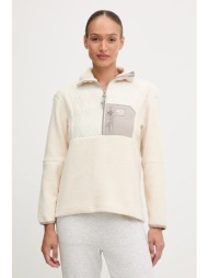 μπλούζα kari traa rothe χρώμα: μπεζ, 623636 υλικό 1: 100% ανακυκλωμένος πολυεστέρας
υλικό 2: 51% ανα