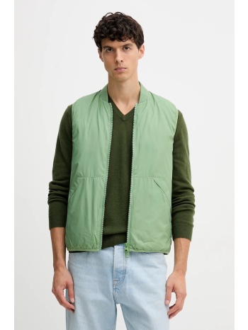 αμάνικο μπουφάν united colors of benetton χρώμα πράσινο