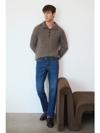 τζιν παντελόνι medicine χρώμα ναυτικό μπλε κύριο υλικό