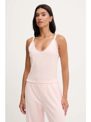 τοπ lounge juicy couture χρώμα ροζ, jclct225509 95%