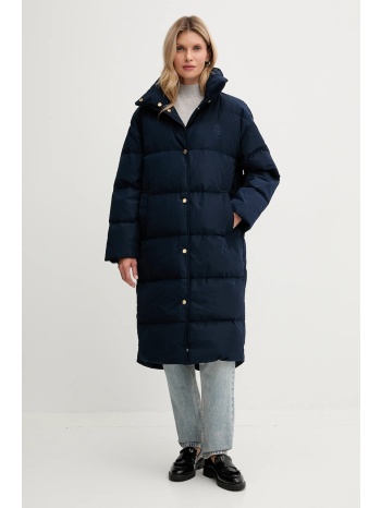 μπουφάν με επένδυση από πούπουλα tommy hilfiger χρώμα