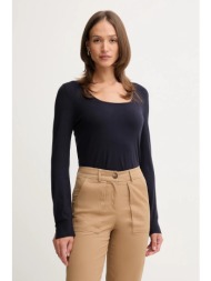 πουλόβερ united colors of benetton χρώμα: ναυτικό μπλε, 1w2ad10e5 62% βισκόζη, 38% πολυεστέρας