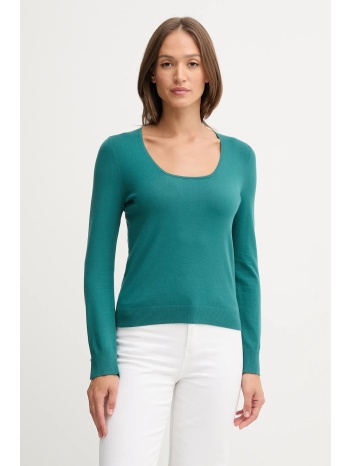 πουλόβερ united colors of benetton χρώμα πράσινο