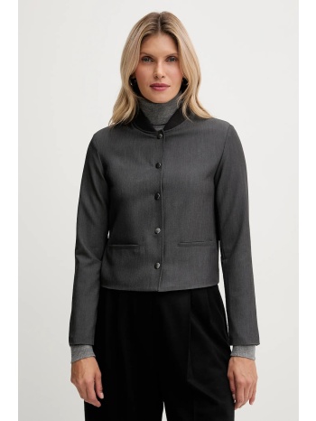 μπουφάν united colors of benetton χρώμα γκρι, 2r4cdw03b