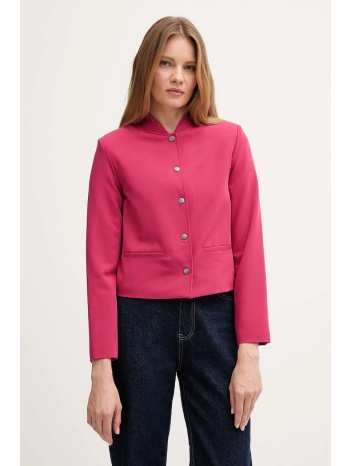 μπουφάν united colors of benetton χρώμα ροζ, 2r4cdw03b