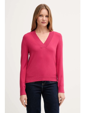 πουλόβερ united colors of benetton χρώμα ροζ, 1w2ad4034