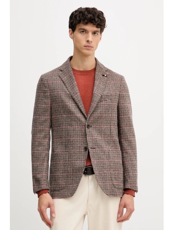 σακάκι με προσθήκη μάλλινου υφάσματος tommy hilfiger χρώμα