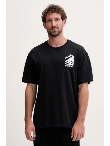 βαμβακερό μπλουζάκι rossignol waterfall relax ανδρικό