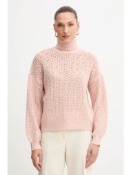 πουλόβερ fracomina χρώμα: ροζ, fs25wt7009k45701 74% ακρυλικό, 22% πολυεστέρας, 4% σπάντεξ