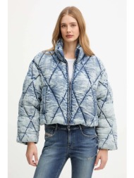 μπουφάν diesel w-histel χρώμα: μπλε, a19389.0lkcp υλικό 1: 56% νάιλον, 44% πολυεστέρας
υλικό 2: 56% 