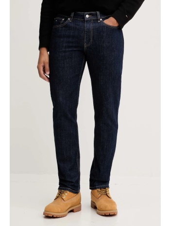 τζιν παντελόνι tommy jeans χρώμα ναυτικό μπλε, dm0dm22187