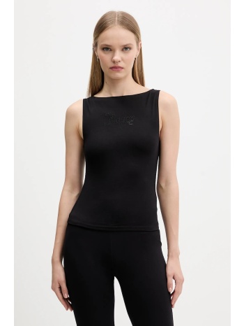 top juicy couture χρώμα μαύρο, jcwct225315 66% modal, 28%