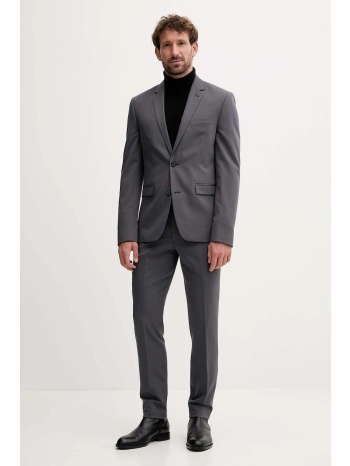 κοστούμι lindbergh χρώμα γκρι, 30-606900 77% πολυεστέρας