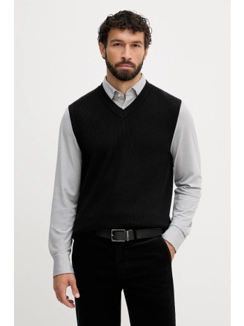 βαμβακερό γιλέκο lindbergh χρώμα μαύρο, 30-804039 80%