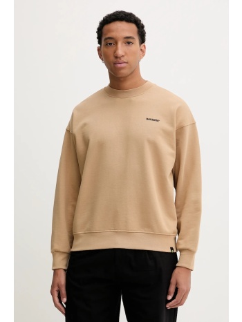 βαμβακερή μπλούζα barrow χρώμα πράσινο, f5bwuasw069 100%