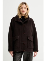 παλτό από μείγμα μαλλιού ...