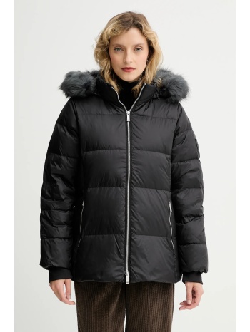 μπουφάν με επένδυση από πούπουλα calvin klein χρώμα μαύρο