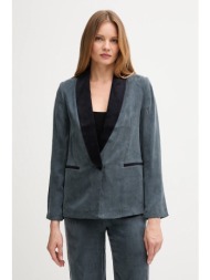 σακάκι hoss intropia χρώμα: ναυτικό μπλε, 5472061 κύριο υλικό: 43% lyocell, 36% βισκόζη, 20% βαμβάκι