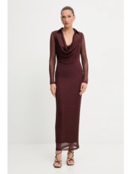 φόρεμα bardot χρώμα: μπορντό, 59613db1 κύριο υλικό: 70% βισκόζη, 28% μεταλλικές ίνες, 2% ελαστάν
φόδ