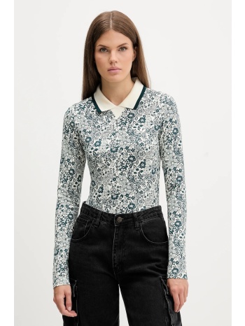 μακρυμάνικο adidas originals liberty χρώμα πράσινο, jw5273