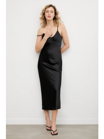 φόρεμα answear.lab χρώμα μαύρο 100% πολυεστέρας