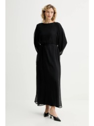 φόρεμα answear.lab χρώμα: μαύρο 80% lyocell, 20% πολυαμίδιο